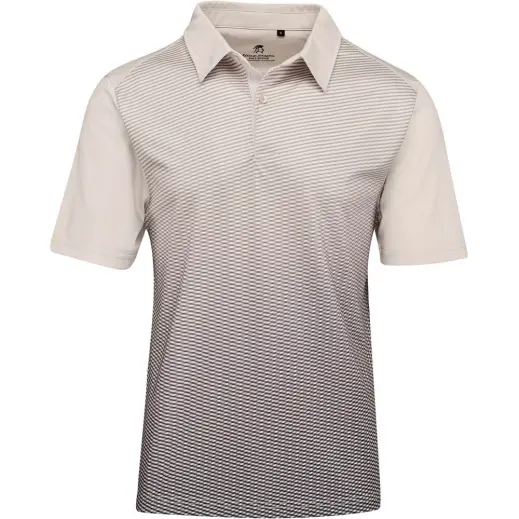 Mens Masters Golf Shirt Stone